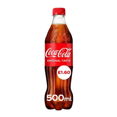 Coca-Cola Original Taste 500ml PM ?1.60 (Case of x 500ml)