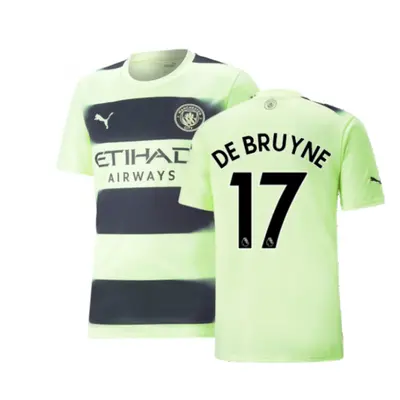 (XL) Man City Third Shirt (DE BRUYNE 17)