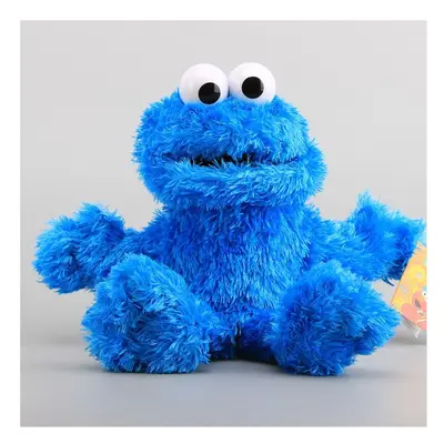 (Cookie Monster) Sesame Street Hand Puppet Plush Toys Elmo Cookie Monster Ernie Stuffed Dolls To