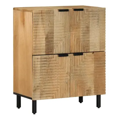 vidaXL Sideboard Brown 60x33x75 cm Solid Wood Mango cabinet cupboard highboard