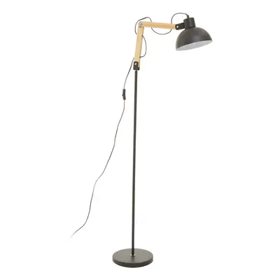 Highly Manoeuvrable Black Floor Lamp, Sturdy Design Bedroom Floor Lamp, Contemporary Sleek Moder