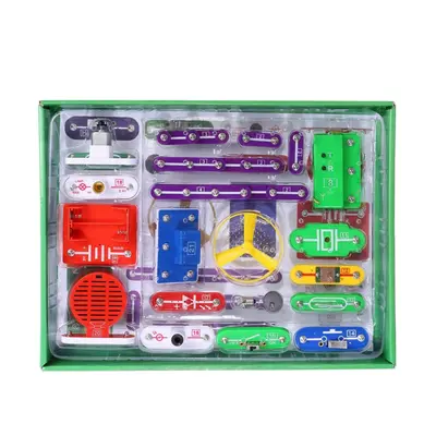 Kids Science Kit,VFENG Science Experiment Kits,Electronic Building Block Kit,Smart Electric Circ