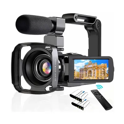 Video Camera Camcorder HD 4K 56MP Digital WIFI Camera with Microphone