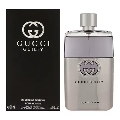 Gucci Gucci Guilty Pour Homme Platinum Eau de Toilette 90ml EDT Spray