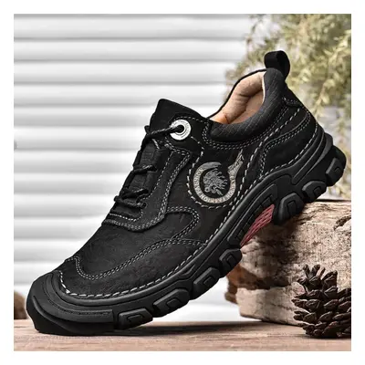 (black, 42) Men&apos;s Outdoor Casual Hiking Shoes