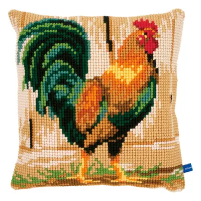 Vervaco Needlepoint Cushion Top Kit 16"X16" -Rooster