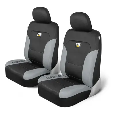 Caterpillar Flexfit Automotive Seat Covers for Cars Trucks and SUVs (S