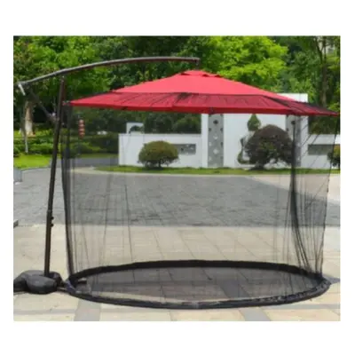 (black, B-Banana 300x230cm) Mosquito Bug Net,parasol Outdoor Lawn Garden Camping Umbrella Sunsha