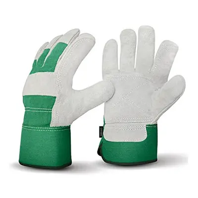 DZELLO Work Gloves and Heavy Duty Gardening Gloves for Men and Women - Garden Gloves Thorn Proof