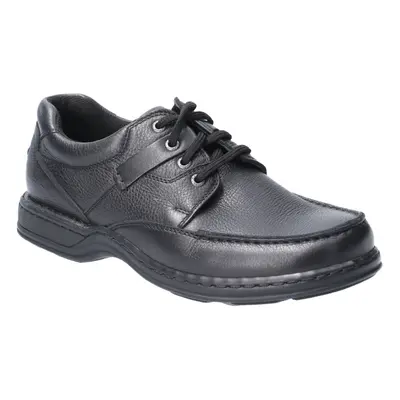 (Black, (Adults')) Hush Puppies Randall II Leather Men's Black Lace-Up Shoes