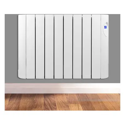 Futura Oil Filled Radiator Wall Mounted Electric Heater 1500W Timer