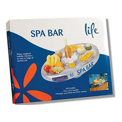 Life Spa Bar Inflatable Hot Tub Side Tray for Drinks and Snacks - Perfect for Pool Parties