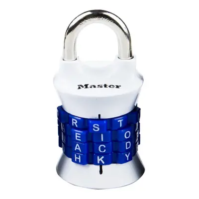 (Dark Blue) Digit/Letters Combination Password Lock Alloy Steel Security Padlock Cabinet Luggage