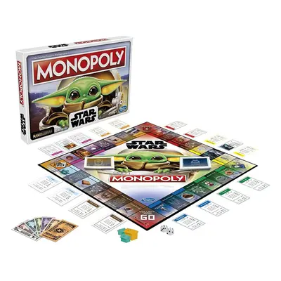 Monopoly Star Wars The Mandalorian The Child Edition Board Game Mono Poly