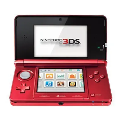 Nintendo 3DS - Flame Red Renewed