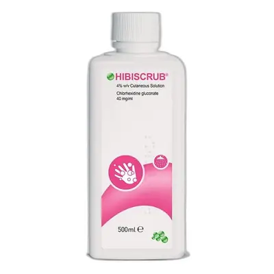 Hibiscrub Health Care,White, 500ml