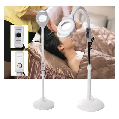 16x LED Magnifying Floor Table Lamp Magnifier Glass Facial Light Stand