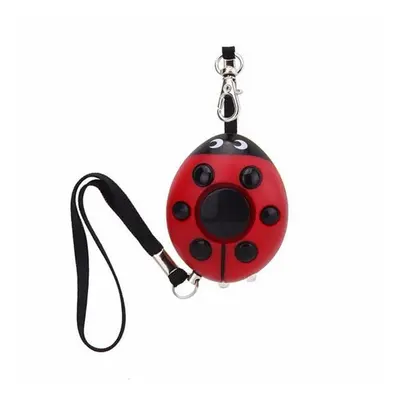 Beatles Portable Mini Speaker Defense Personal Alarm Key Chain With LED Flashlight For Women