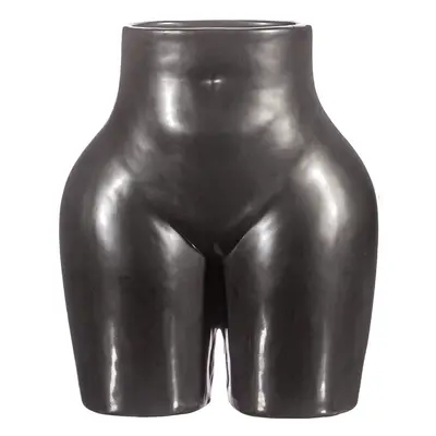 Sass & Belle On Trend Home Decorations Women's Body Figure Large Black Vase