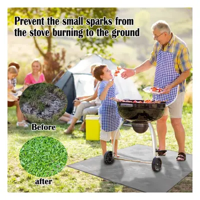 (100*150cm) BBQ Heat Resistant Fireproof Mat