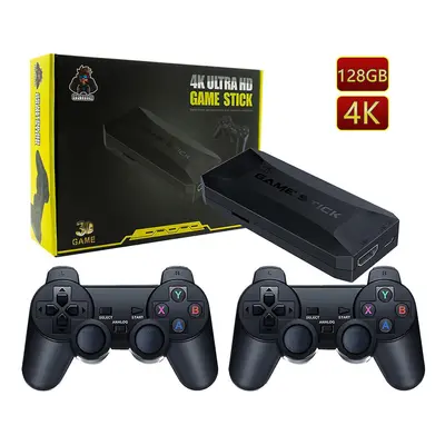 (128G) Retro Game Console Tv 4k Hd Output Home Games Console Stick Video Gaming Consoles