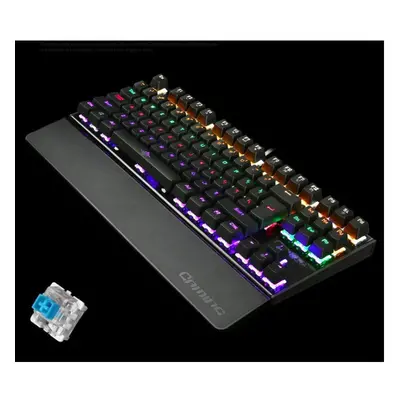 (White) Keys Gaming Keyboard Mechanical Feel Gamer