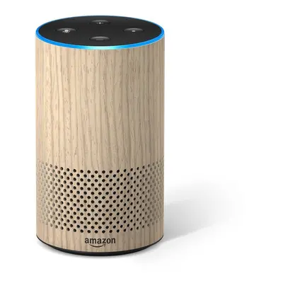 (Oak Finish) All-new Amazon Echo (2nd generation)