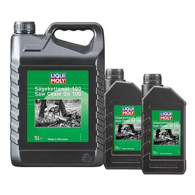 LIQUI MOLY Chainsaw Oil Petrol & Electric Pole Saws Hedge Trimmers ISO100 7L