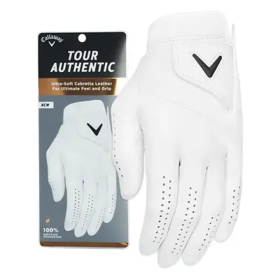 Golf Tour Authentic Glove (White, Standard XX-Large, Worn on Right Hand)