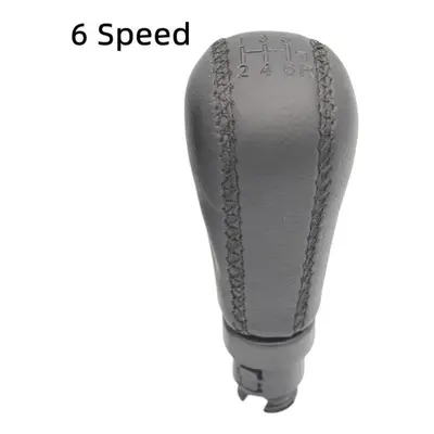 (6 Speed) 5/6 Speed For Volvo S60 S80 V70 Xc70 Black Leather Car Styling Gear Shift Knob Lever S