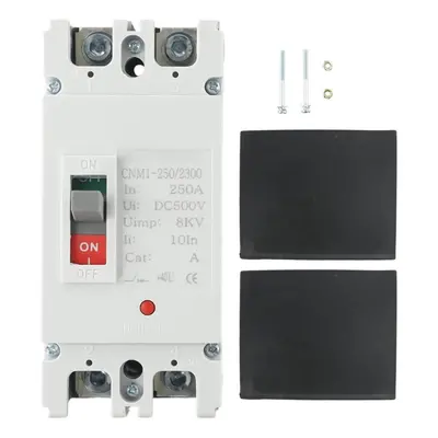 Dc Circuit Breaker 2p Dc Circuit Breaker Mccb Solar Battery 250a 500v Pv System