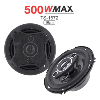 (6 Inch 500W) 2pcs / / Inch Car Coaxial 250w-500w Auto Audio Music Stereo Full Range Frequency H