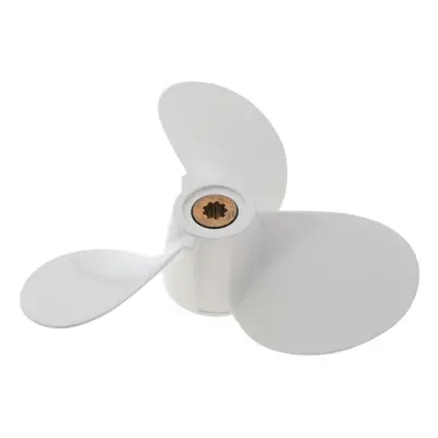 (white, 160mm) Marine Boat Propeller 1/2 X Ba 5 Outboard For Yamaha