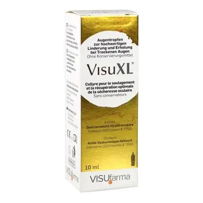 Dry Eye Drops - VisuXL Eye Drops 10ml - Pack of