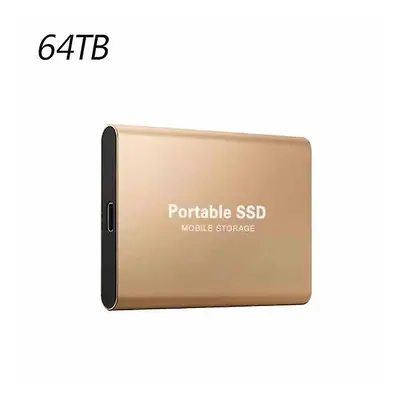 (30TB Gold) Portable High Speed Ssd Hard Disk 128tb 64tb 30tb 2tb Ssd 2.5 Inch 500gb Hard Disk E