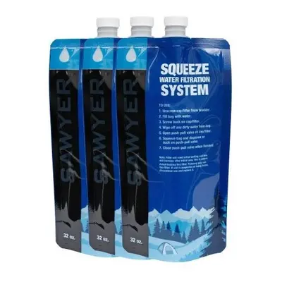 Sawyer SP113 Squeezable Pouch 1L / 32oz Set Of