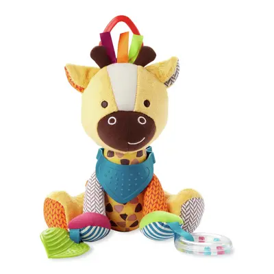 Skip Hop Bandana Buddies Baby Activity and Teething Toy with Multi-Sensory Rattle and Textures G