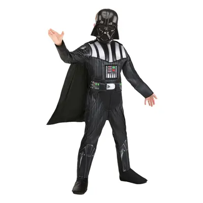 STAR WARS Boys Deluxe Darth Vader Costume Kids Halloween Costume Child - Officially Licensed Med