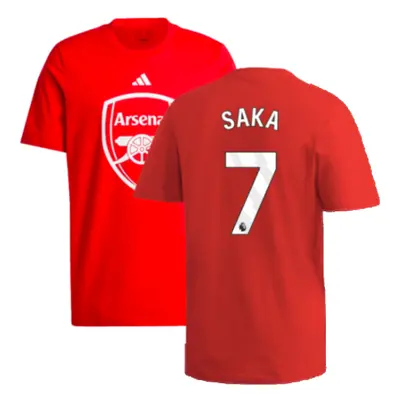 (3XL) Arsenal DNA Graphic Tee (Red) (Saka 7)