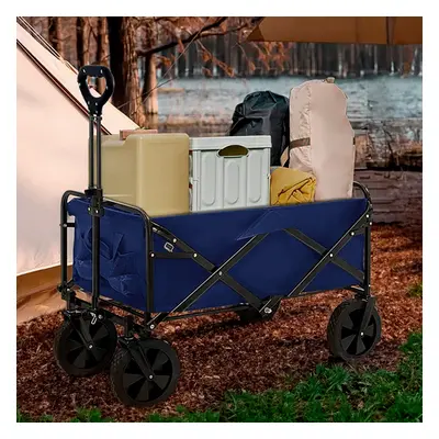 (Navy) Neo Foldable Collapsible Garden Festival Cart