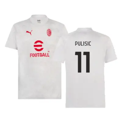 (S) AC Milan Training Jersey (Grey) (Pulisic 11)