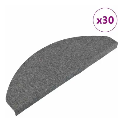 (grey, x 22.5 x 3.5 cm/ pcs) vidaXL Self-adhesive Stair Mats Carpet Stair Treads Stair Step Prot