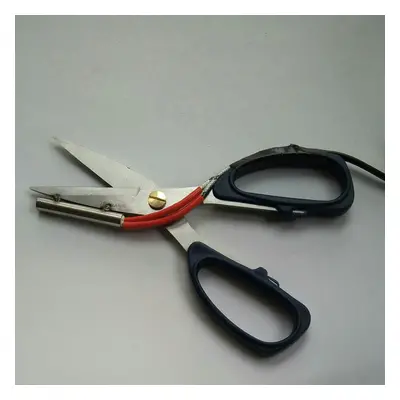 Electric Heating Tailor Scissors Power Hot Shears Knifee Heated Pen Working Indicator For Cloth 