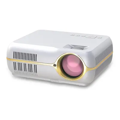 (white) Projector Lumens 1280x800P Resolution 10000:1 Contrast Ratio Support 3D Home Theater Vid