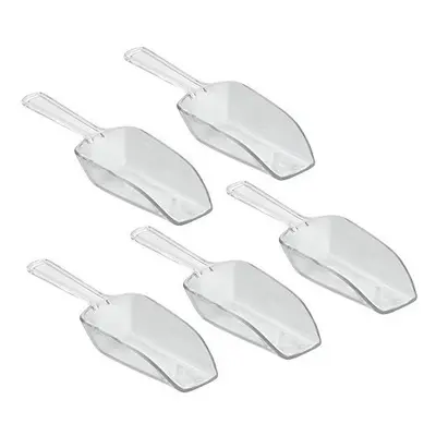 iDesign Measuring Scoop Set, Medium Measuring Spoons Made of Durable Plastic, Set of Sweet Scoop