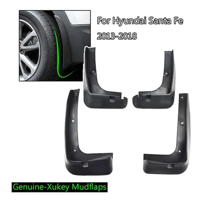 4X For Hyundai Santa Fe DM IX45 - 2017 Mudguards Mud Flaps Splash Guards Fender Liner Front Rear