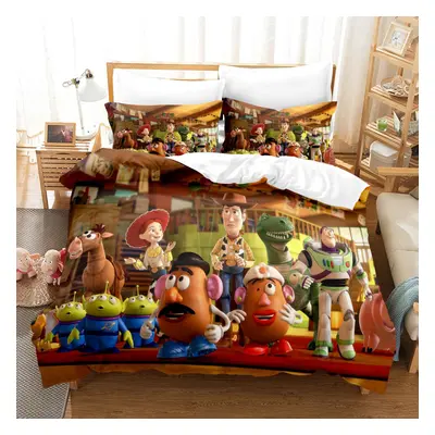 (Style 26, Double(200X200CM/3PCS)) Toy Story Bedding Single Double King Duvet Cover