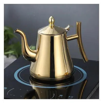 Thick Stainless Steel Teapot Tea Pot With Infuser Coffee Pot Induction Cooker Tea Kettle Water