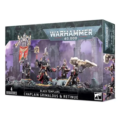 Games Workshop Warhammer 40K Black Templars Grimaldus & Retinue