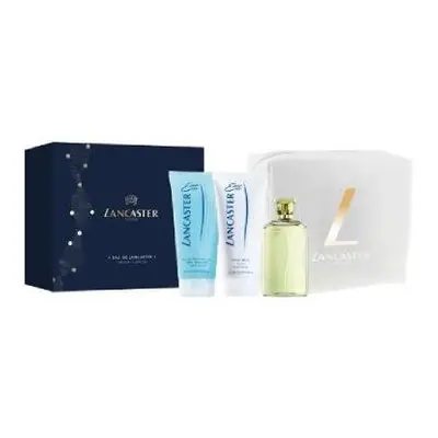 Lancaster Eau Pcs Set For Women: 4.2 Eau De Toilette Spray + 6.7 Body Lotion + 6.7 Shower Gel + 